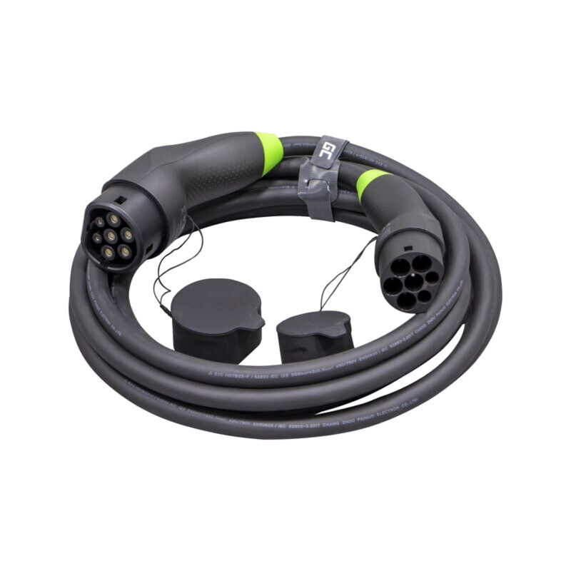 Cablu: eMobility; 480V; 22kW; IP54; Tip 2,din ambele părţi; 7m; 32A