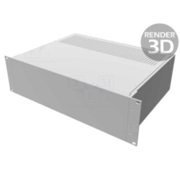 Carcasă: stand de montare; Standard: 19"; 3U; rack; Y: 330mm