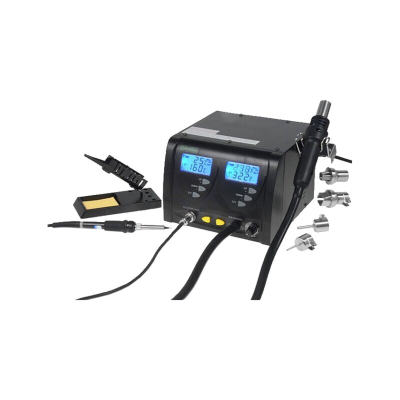 Staţie cu aer cald; digitală,din butoane; 160÷480°C; 3÷24l/min Staţie cu aer cald; digitală,din butoane; 160÷480°C; 3÷24l/min