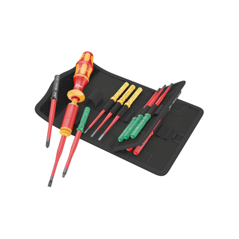 Kit: şurubelniţe; izolată,slim; 1kVAC; Kraftform Kompakt VDE Kit: şurubelniţe; izolată,slim; 1kVAC; Kraftform Kompakt VDE