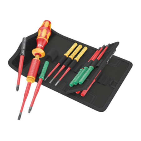 Kit: şurubelniţe; izolată,slim; 1kVAC; Kraftform Kompakt VDE