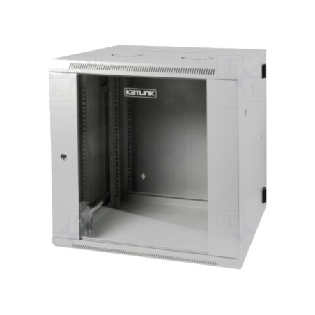 Carcasă: tablou rack; Standard: 19"; 12U; gri; Y: 600mm; X: 600mm