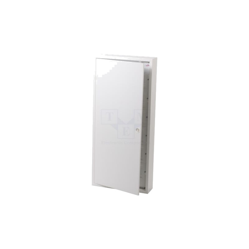 Carcasă: pentru aparatură modulară; IP30; gri deschis; oţel; IK08 Carcasă: pentru aparatură modulară; IP30; gri deschis; oţel; IK08