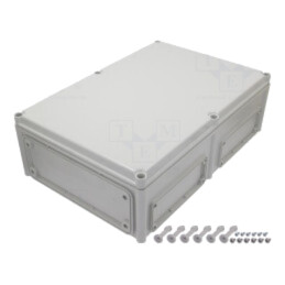 Carcasă: montare pe perete; X: 380mm; Y: 560mm; Z: 180mm; EK; gri