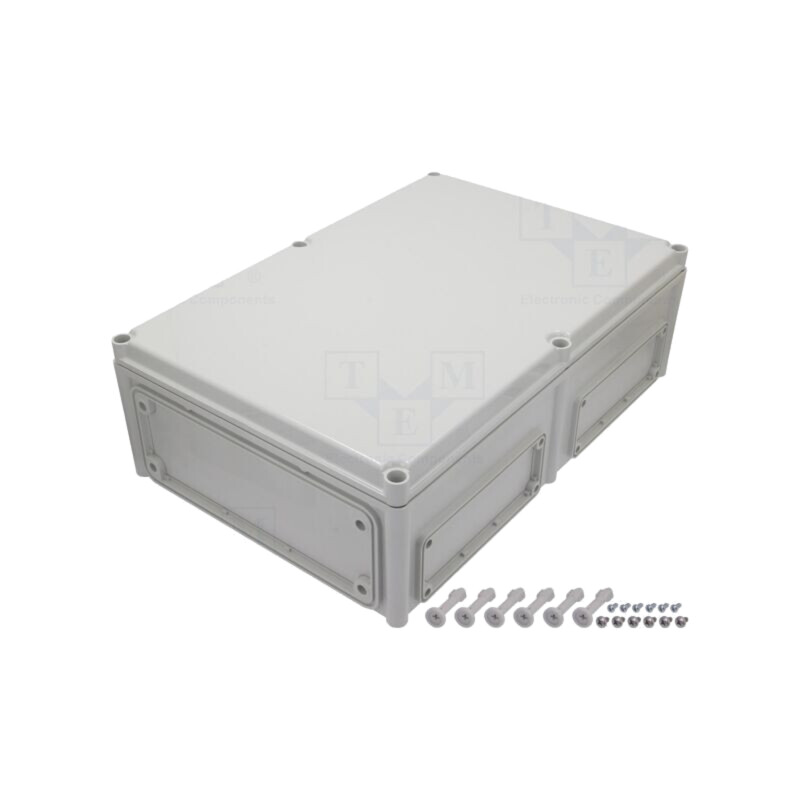 Carcasă: montare pe perete; X: 380mm; Y: 560mm; Z: 180mm; EK; gri