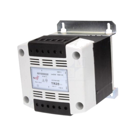 Transformator: alimentare; 1000VA; 230VAC; 115V; pentru şină DIN