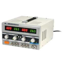 Alimentator: de laborator; liniar,multicanal; 0÷30VDC; 0÷3A; 0÷3A