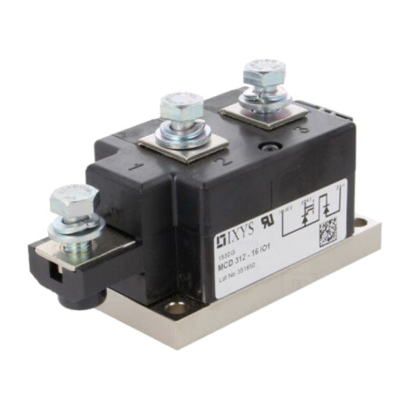 Modul: diodă-tiristor; 1,6kV; 320A; Y1-CU; Ufmax: 1,06V; Ifsm: 9,6kA