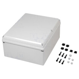 Carcasă: universală; X: 400mm; Y: 500mm; Z: 220mm; GEOS; policarbonat