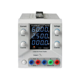 Alimentator: de laborator; canal unic; Ch: 1; 0÷60VDC; 0÷2,5A; 5VDC