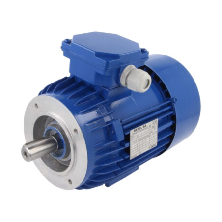 Motor: AC; 3-fazat; 0,75kW; 230/400VAC; 2890rot./min; IP54; colier