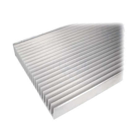Radiator: extrudat; cu aripioare; L: 1000mm; W: 262mm; H: 60mm; brut