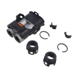 Conector: alimentare DC; tată; drept; pe cablu; -40÷125°C; PIN: 2