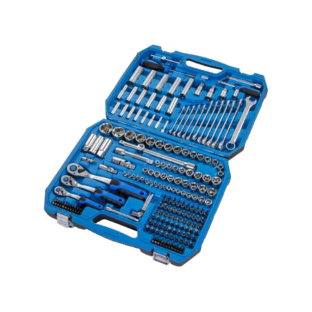 Set chei; 6-puncte,tubulară,combinată; Fixare: 1/2",1/4",3/8"