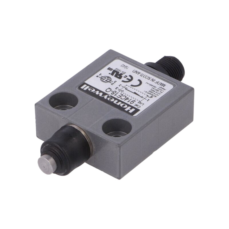 Limitator cursă; bolţ Ø7mm; SPDT; 3A; max.250VAC; terminal M12 Limitator cursă; bolţ Ø7mm; SPDT; 3A; max.250VAC; terminal M12