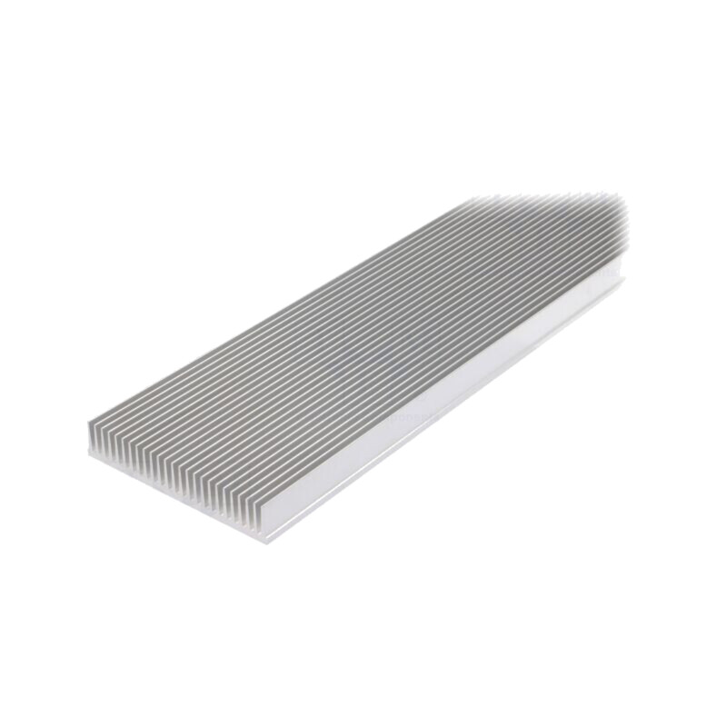 Radiator: extrudat; cu aripioare; naturală; L: 1000mm; W: 150mm