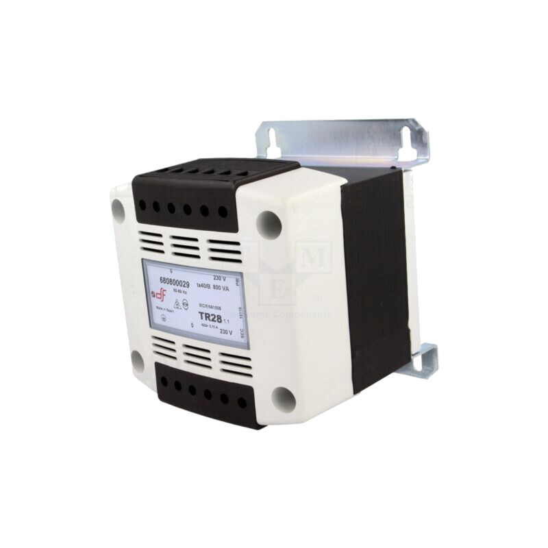Transformator: alimentare; 800VA; 230VAC; 230V; pentru şină DIN