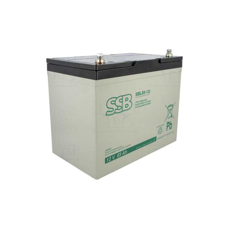 Acumul: plumb-acid; 12V; 85Ah; AGM; 260x169x216mm; Term: şurub M6 Acumul: plumb-acid; 12V; 85Ah; AGM; 260x169x216mm; Term: şurub M6