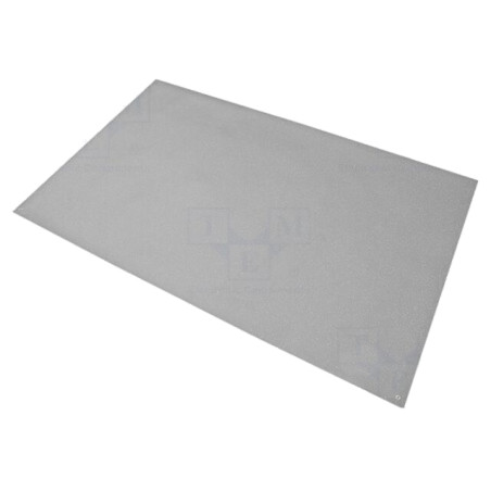 Suport: pentru podea; ESD; gri; L: 1,9m; W: 1,2m; Thk: 2,5mm; Lung: 3m