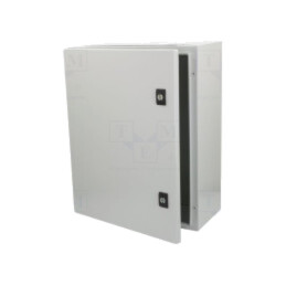 Carcasă: montare pe perete; X: 400mm; Y: 500mm; Z: 200mm; oţel; gri