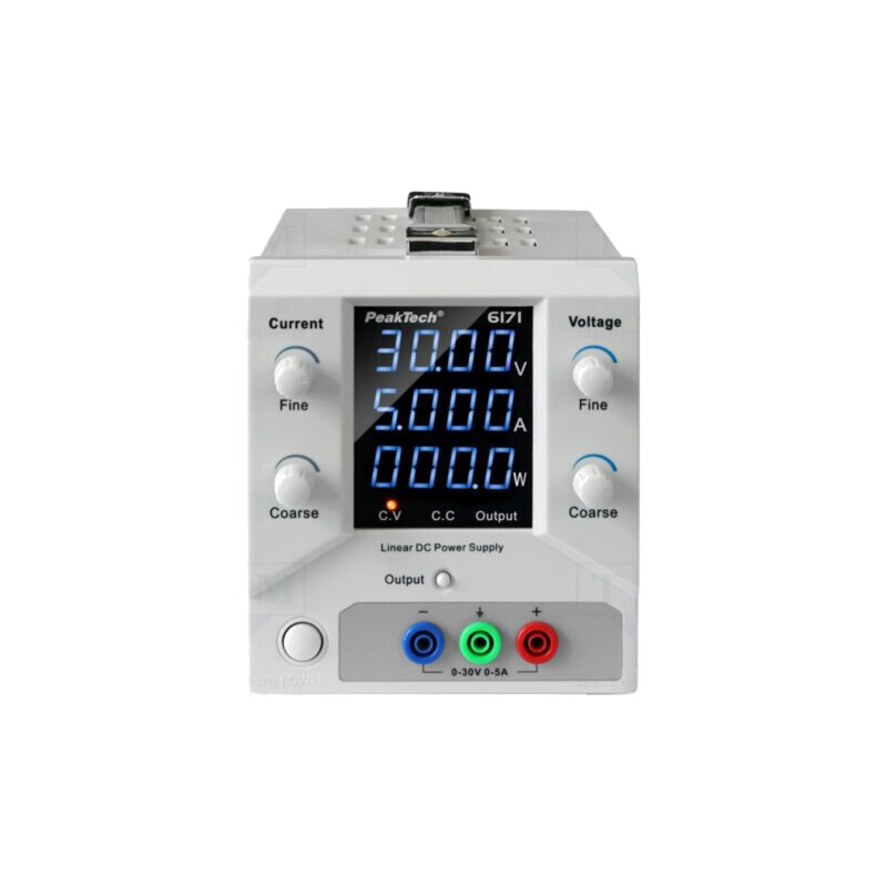 Alimentator: de laborator; canal unic; Ch: 1; 0÷30VDC; 0÷5A