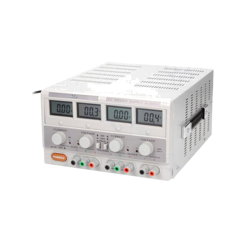 Alimentator: de laborator; liniar,multicanal; 0÷30VDC; 0÷3A; 0÷3A Alimentator: de laborator; liniar,multicanal; 0÷30VDC; 0÷3A; 0÷3A