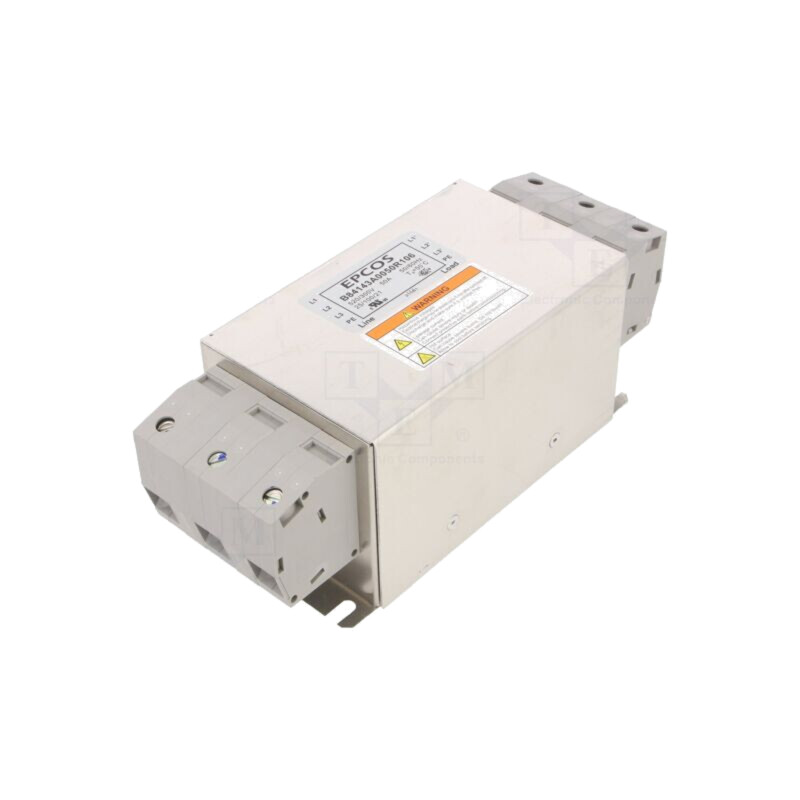 Filtru: anti-interferenţe; trifazic; 520VAC; 50A; Ir: 3,4mA