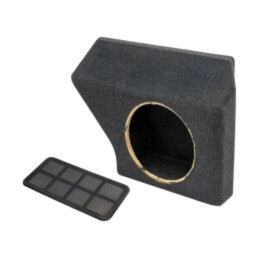 Carcasă difuzor; MDF; melanj negru; ţesătură; 250mm; Mercedes; 16l