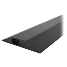 Protecţie cabluri; Lăţ: 83mm; Lung: 9m; PVC; H: 14mm; neagră