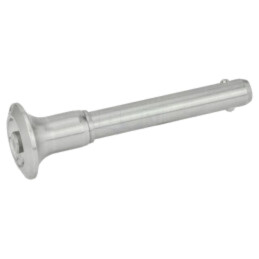 Bolţ de blocare; cu blocare,cu buton; oțel inoxidabil; Ø: 20mm