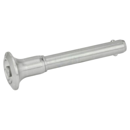 Bolţ de blocare; cu blocare,cu buton; oțel inoxidabil; Ø: 20mm