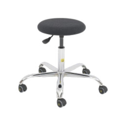 Taburet; ESD; Dim.şezut: Ø370mm; 520÷700mm; Rsup: 0,1÷1MΩ