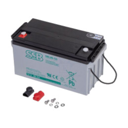 Acumul: plumb-acid; 12V; 80Ah; AGM; 350x167x182mm; Term: şurub M6