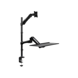 Suport pentru monitor; 9kg; 13÷27"; Lung.braţ: 668mm
