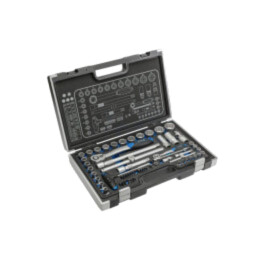 Set chei; 12-puncte,tubulară; Fixare: 1/2",1/4"; 60buc.