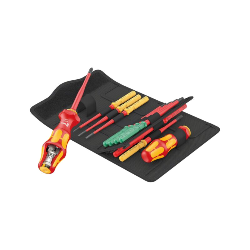 Kit: şurubelniţe; izolată,slim; 1kVAC; etui; 16buc.