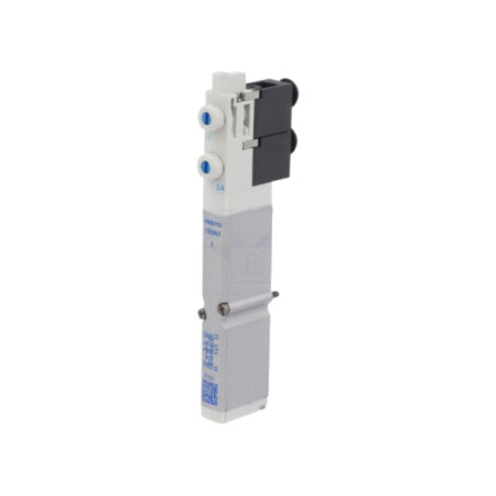 Ventil electromagnetic; -0,9÷10bar; 5/2 bistabil; aluminiu; IP65