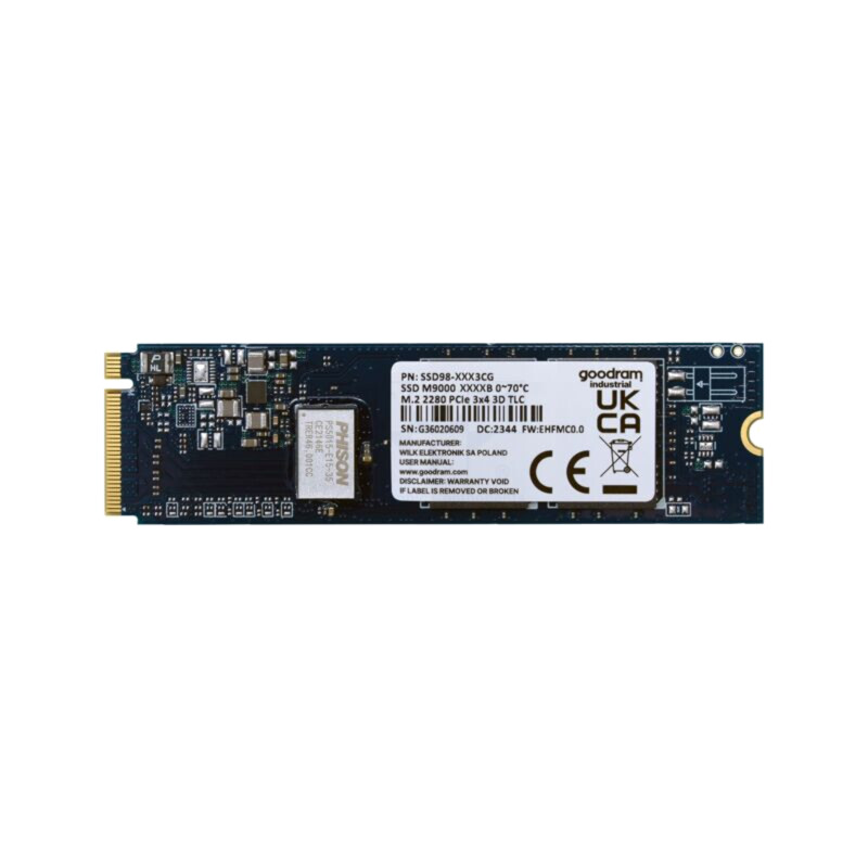 Unitate SSD; 1TB; M.2 2280; 3D TLC NAND; NVMe PCIe 3x4; 0÷70°C