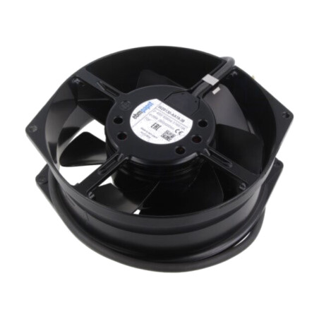Ventilator: AC; axial; 400VAC; Ø150x55mm; 350m3/h; bilă; IP20