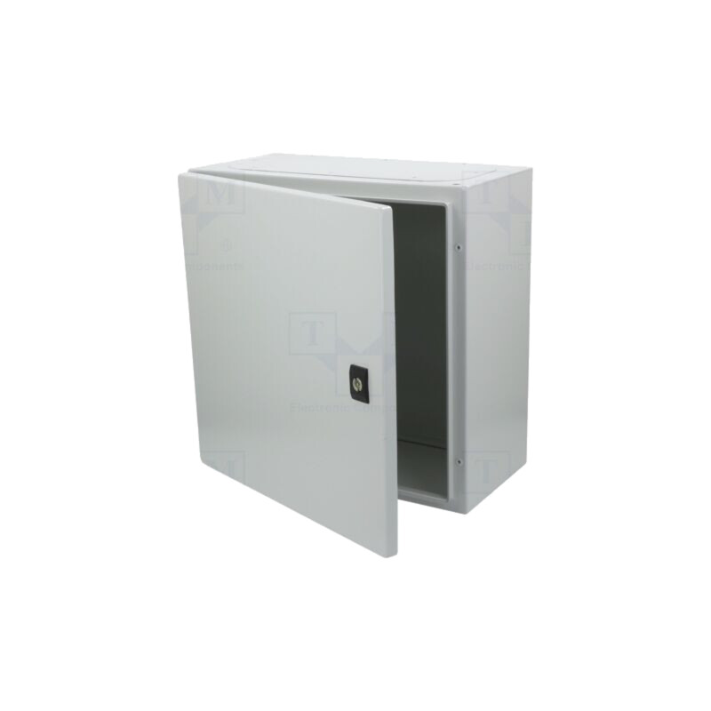 Carcasă: montare pe perete; X: 400mm; Y: 400mm; Z: 200mm; oţel; gri