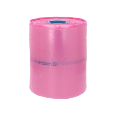 Pungă de protecţie; ESD; L: 250m; W: 300mm; Thk: 90um; polietilenă
