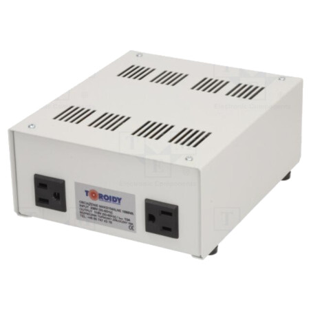 Autotransformator; 230VAC; Putere: 1500VA; Usec.1: 115V