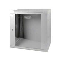 Carcasă: tablou rack; Standard: 19"; 12U; gri; Y: 450mm; X: 600mm