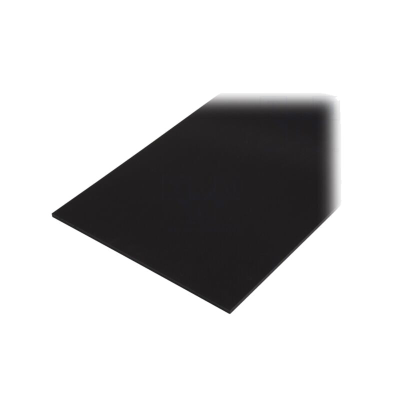Foaie; Dim: 610x1000mm; Thk: 20mm; neagră; 0,61m2