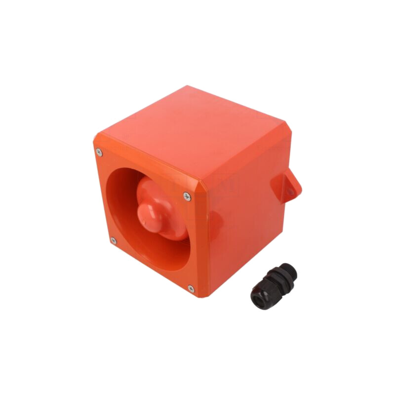 Semnalizator: acustic; sirenă; 24VDC; 110dB(d1m); YA50; IP65; ABS