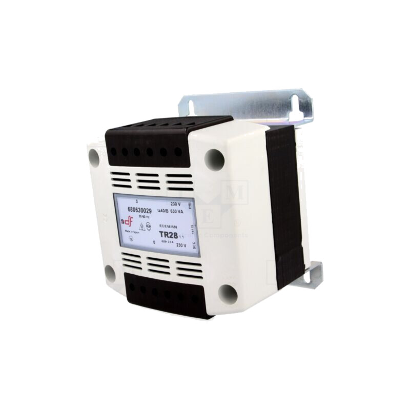 Transformator: alimentare; 630VA; 230VAC; 230V; pentru şină DIN