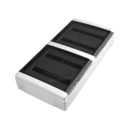 Carcasă: pentru aparatură modulară; IP65; gri deschis; Nr.mod: 72