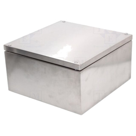 Carcasă: universală; X: 300mm; Y: 300mm; Z: 121mm; oțel inoxidabil
