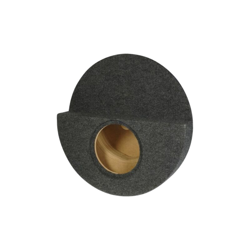 Carcasă difuzor; MDF; neagră; ţesătură; 250mm; Frezare: 272mm; BMW Carcasă difuzor; MDF; neagră; ţesătură; 250mm; Frezare: 272mm; BMW