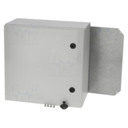 Carcasă: montare pe perete; X: 400mm; Y: 400mm; Z: 210mm; ARCA; gri